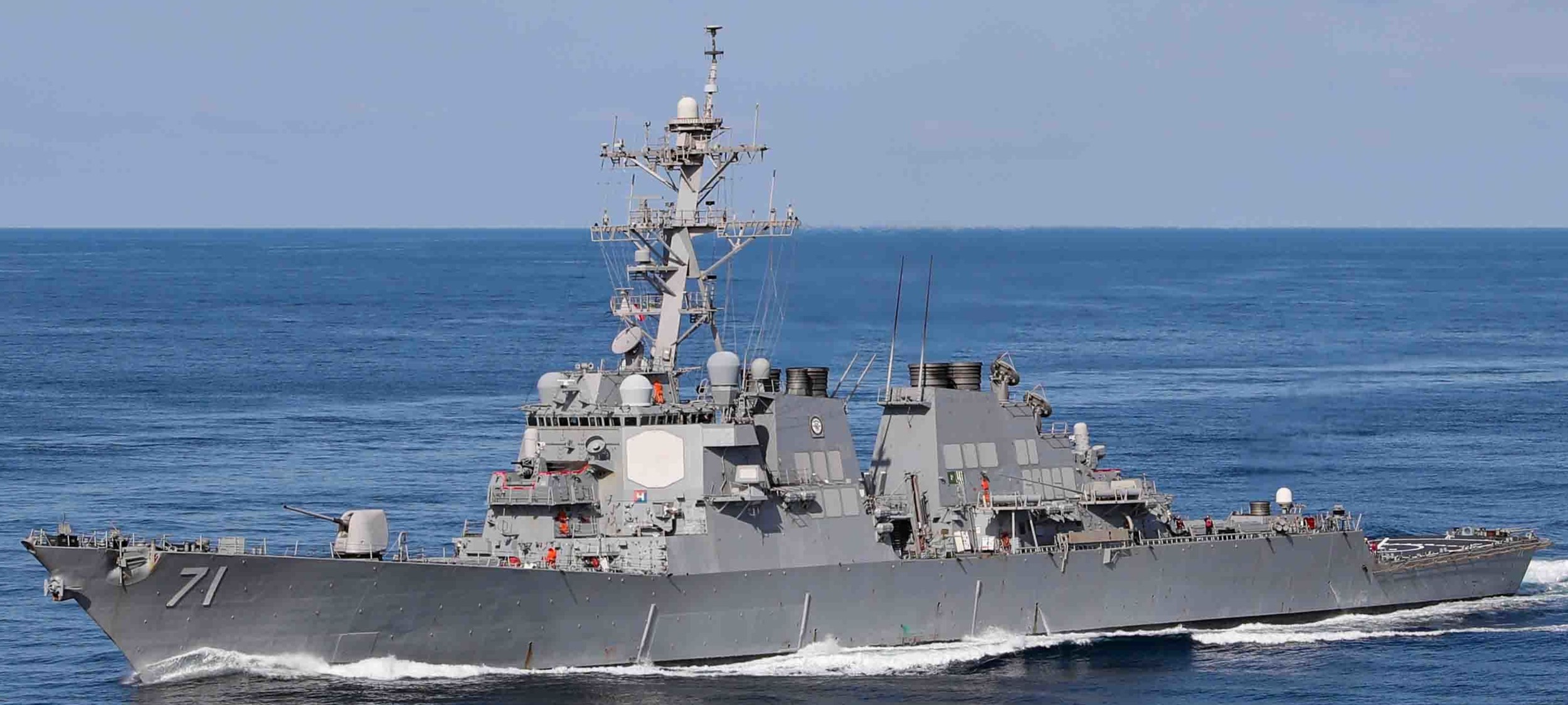 ddg-71 uss ross guided missile destroyer mediterranean sea 2022 151