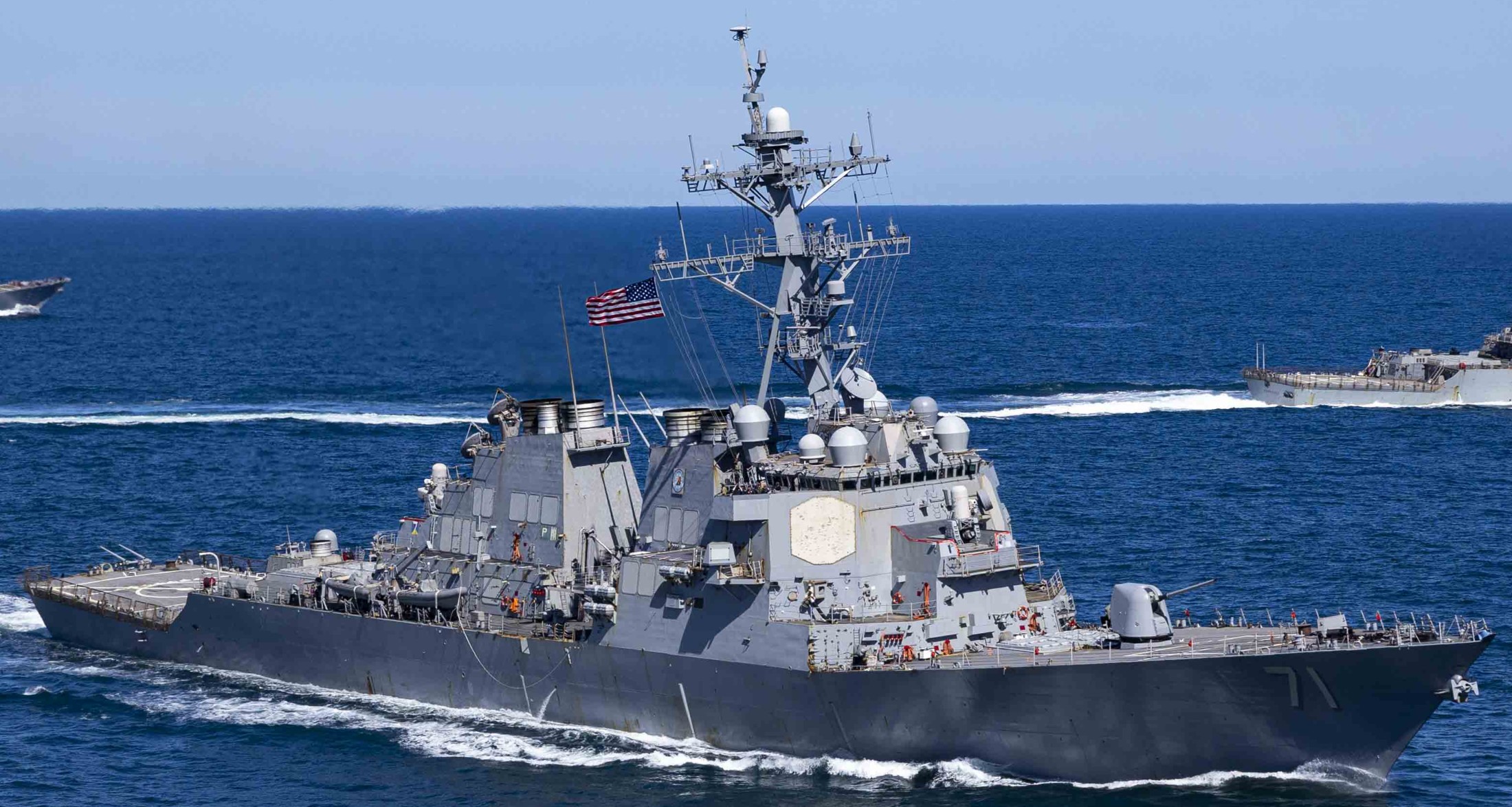 uss ross ddg-71 guided missile destroyer titans of the sea presidential review 2025 164