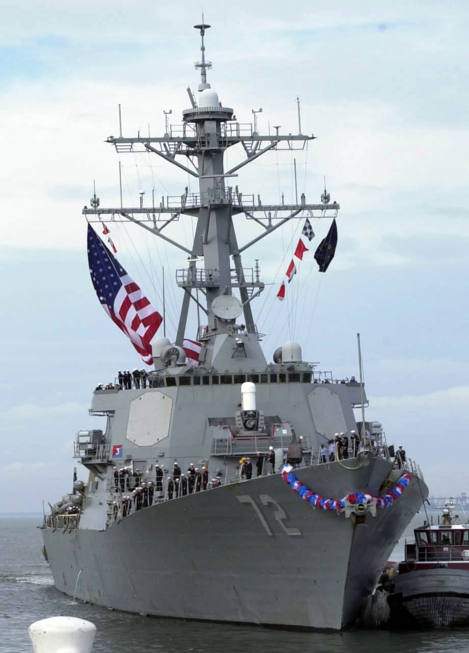 ddg-72 uss mahan guided missile destroyer arleigh burke class aegis bmd 39