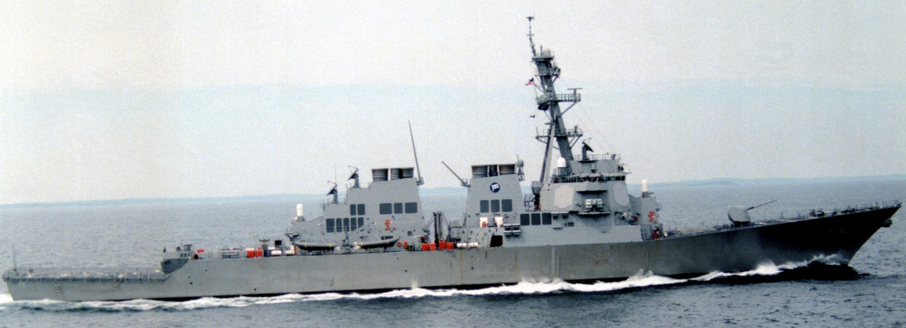 ddg-72 uss mahan guided missile destroyer arleigh burke class aegis bmd 45