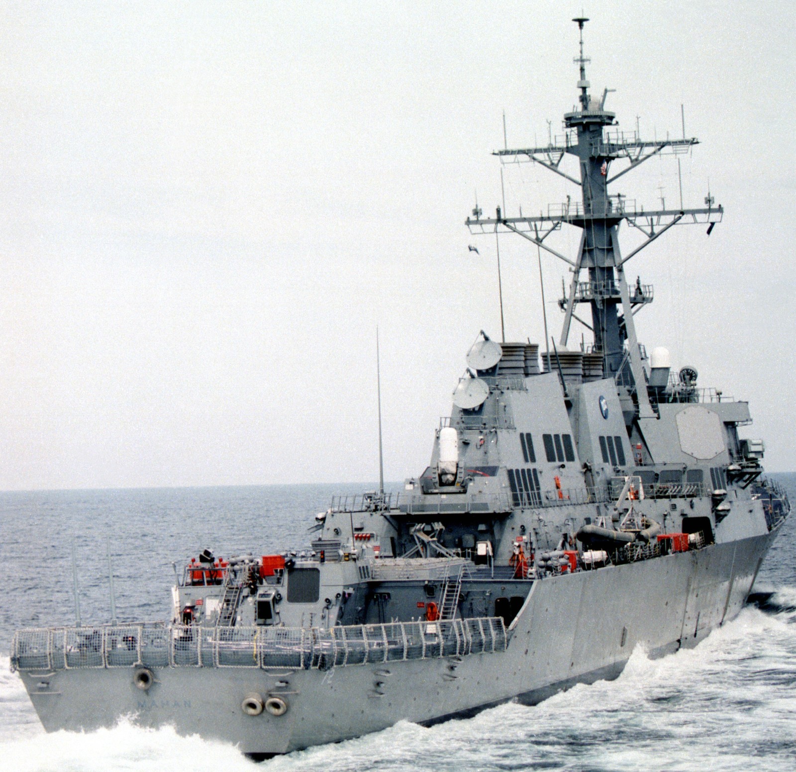 ddg-72 uss mahan guided missile destroyer arleigh burke class aegis bmd 46