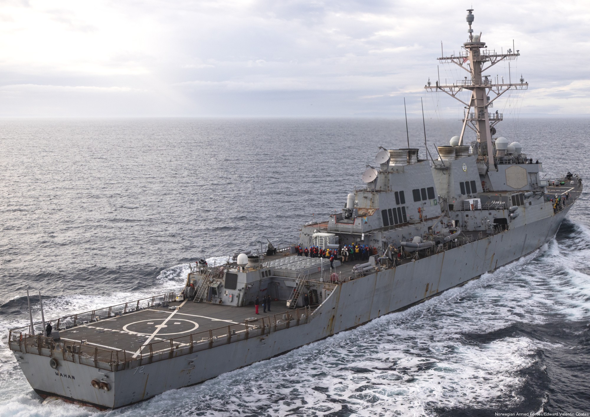 uss mahan ddg-72 destroyer gerald r. ford carrier strike group csg 2025 75