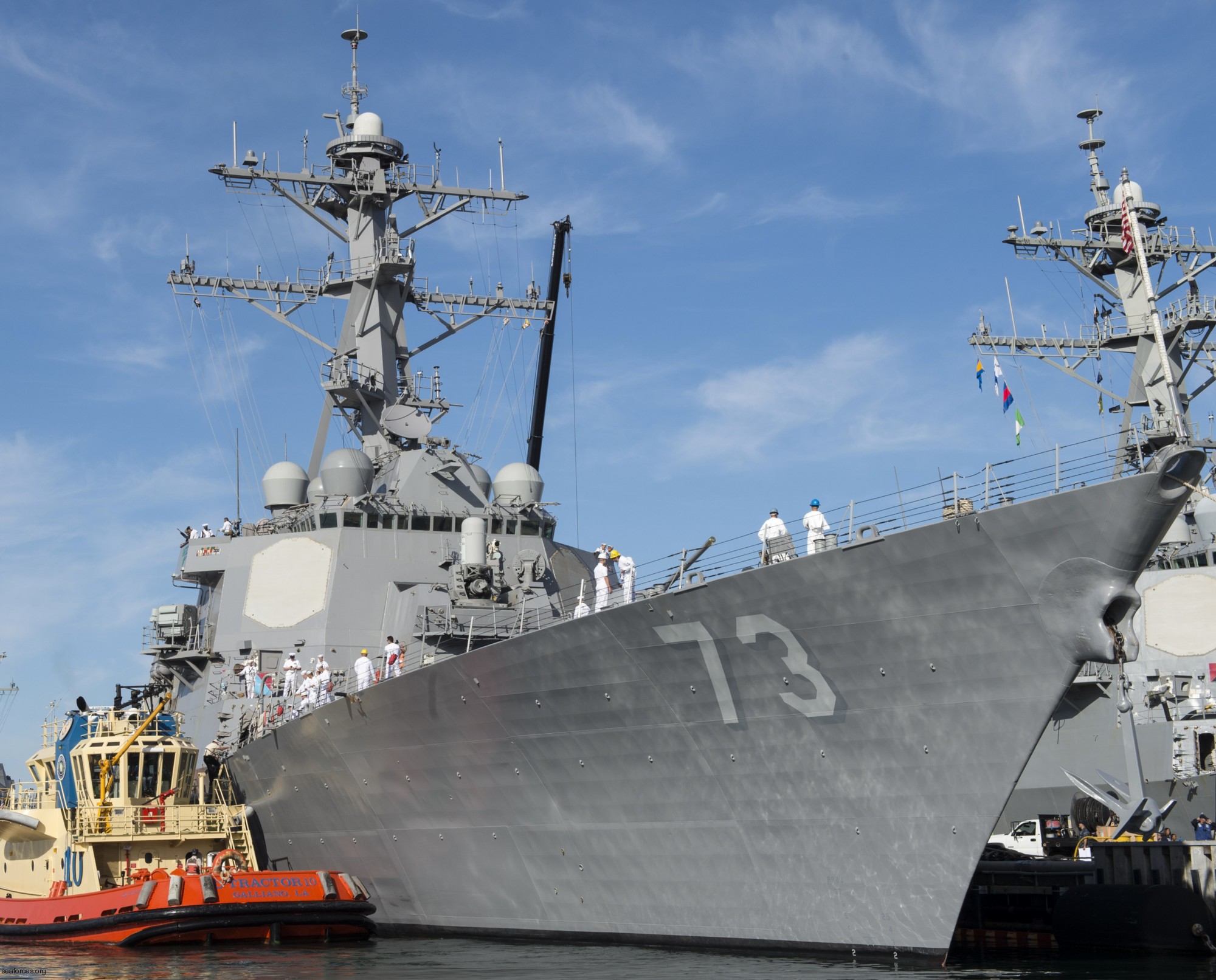 ddg-73 uss decatur guided missile destroyer arleigh burke class aegis bmd 17 san diego naval base