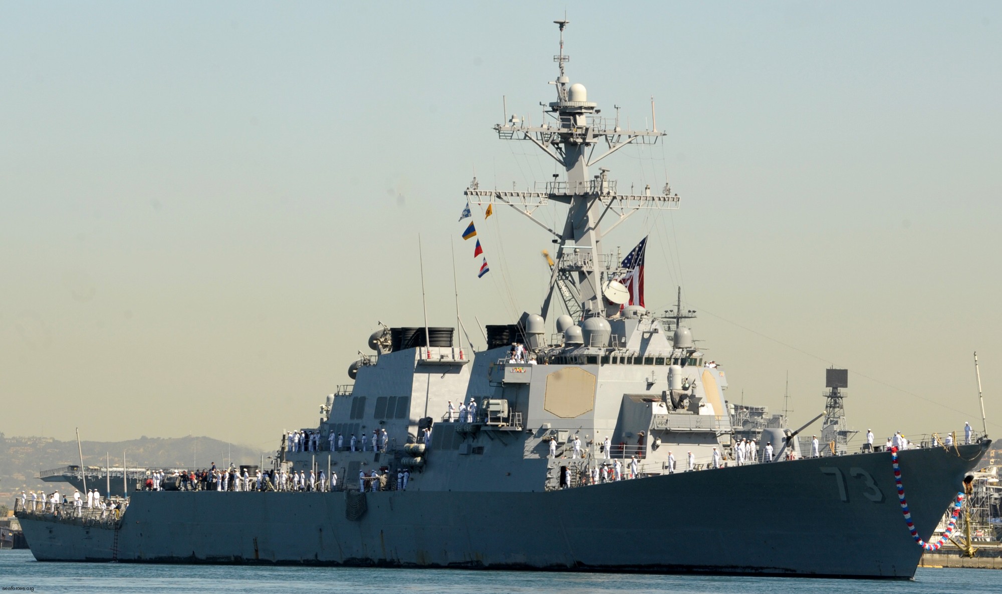 ddg-73 uss decatur guided missile destroyer arleigh burke class aegis bmd 21