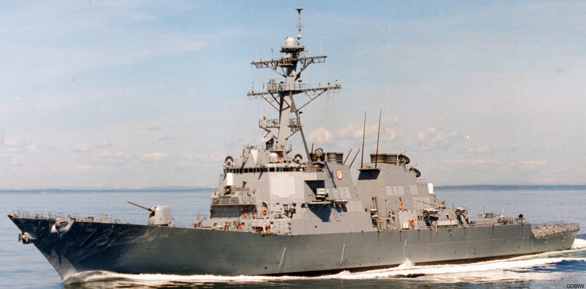 ddg-73 uss decatur guided missile destroyer gdbiw 51