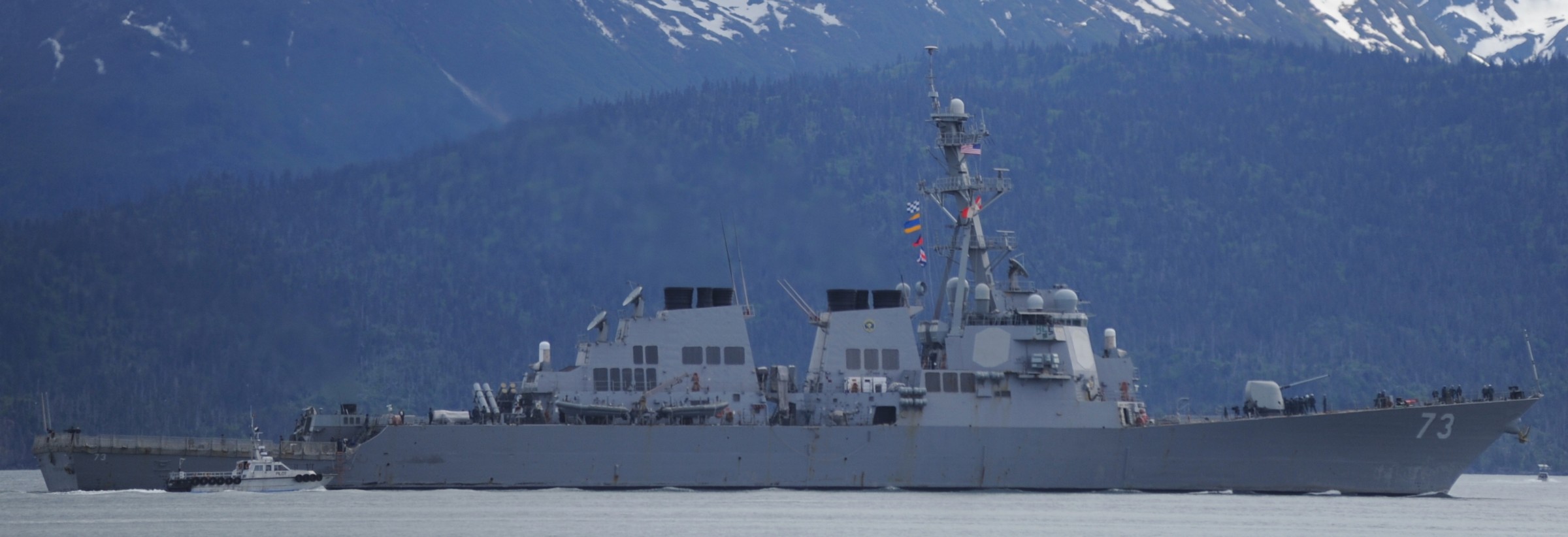 ddg-73 uss decatur guided missile destroyer homer alaska northern edge 53