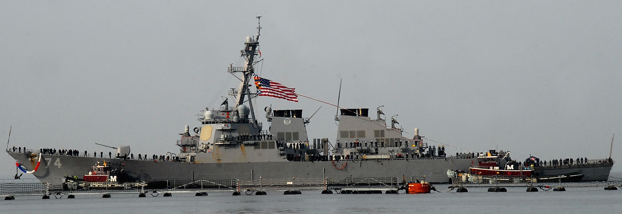 ddg-74 uss mcfaul guided missile destroyer arleigh burke class aegis bmd 29
