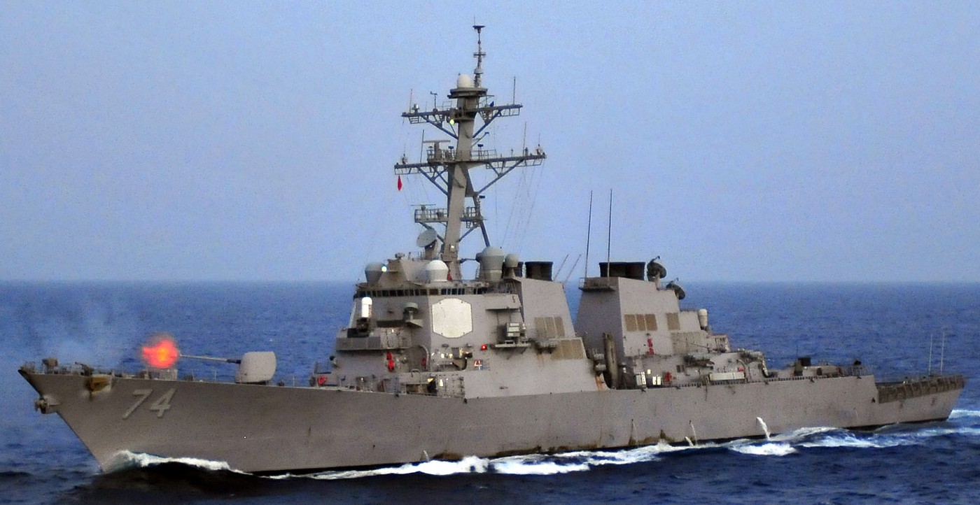 ddg-74 uss mcfaul guided missile destroyer arleigh burke class aegis bmd 33