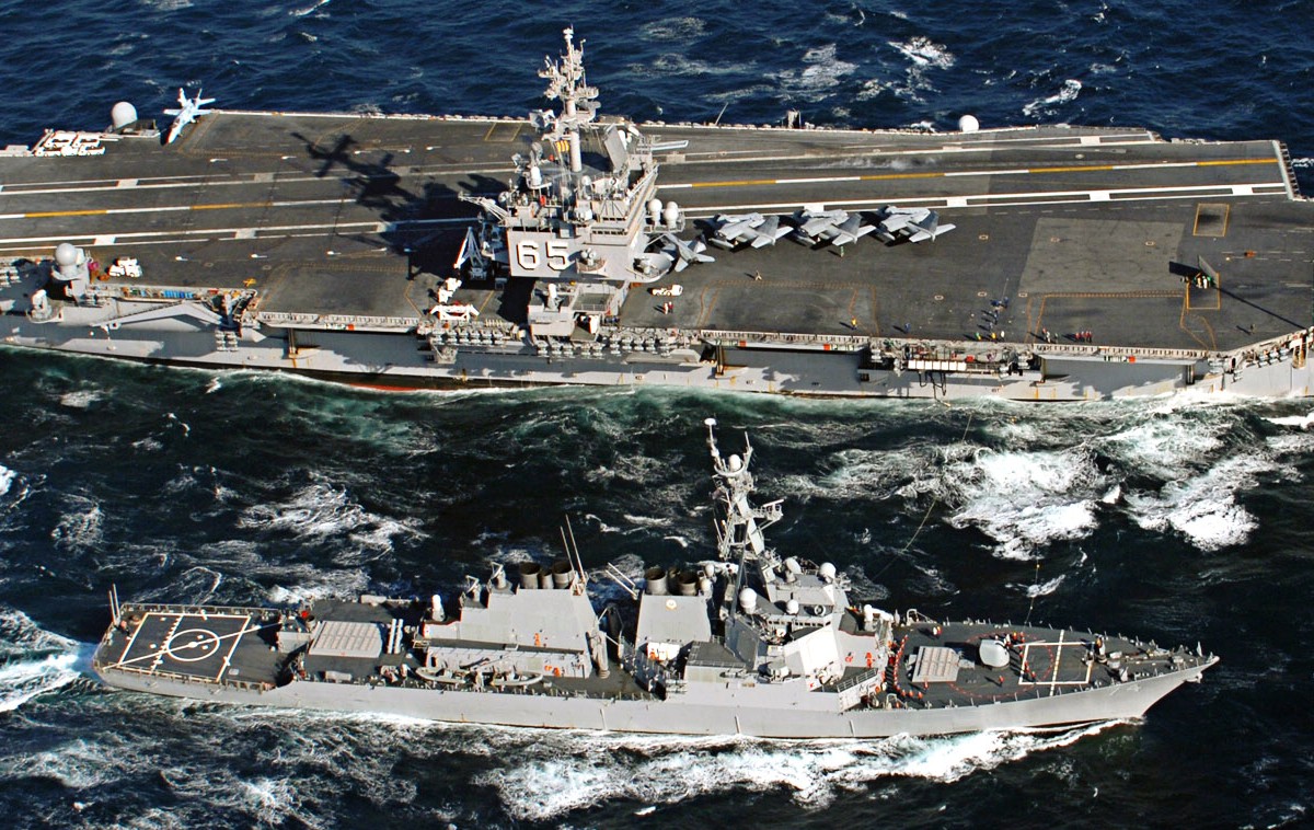 ddg-74 uss mcfaul guided missile destroyer arleigh burke class aegis bmd 44 refueling