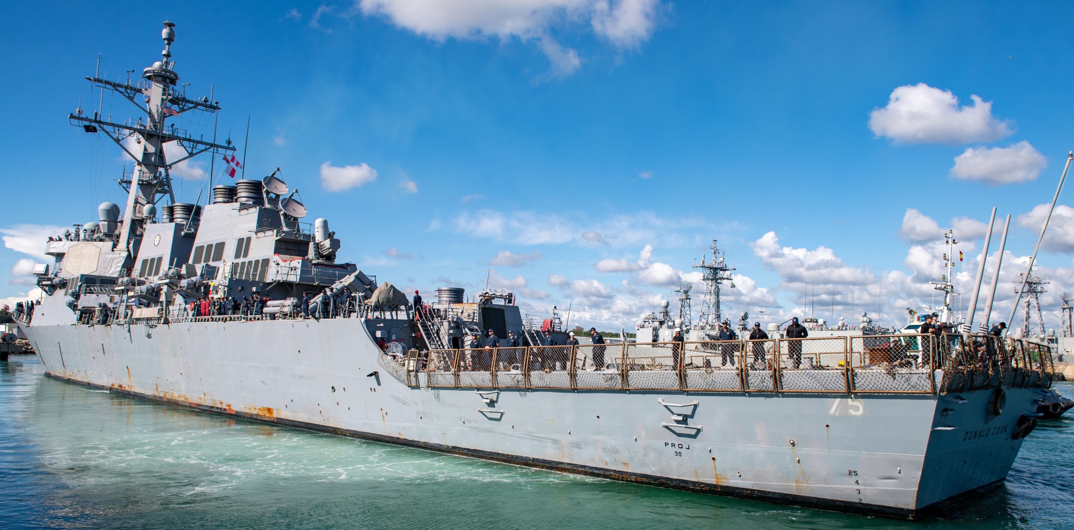 ddg-75 uss donald cook guided missile destroyer aegis rota spain 2020 12