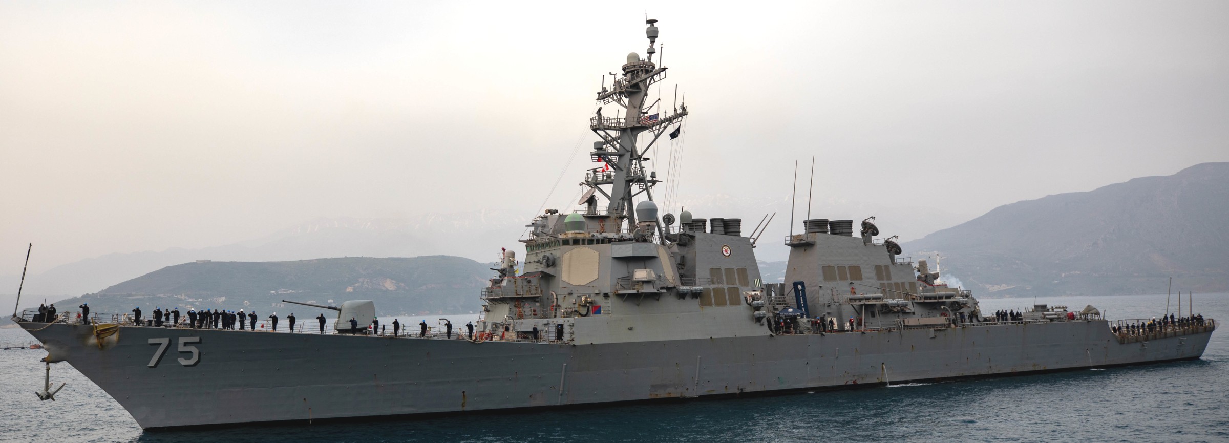 ddg-75 uss donald cook guided missile destroyer nsa souda bay greece 2021 38
