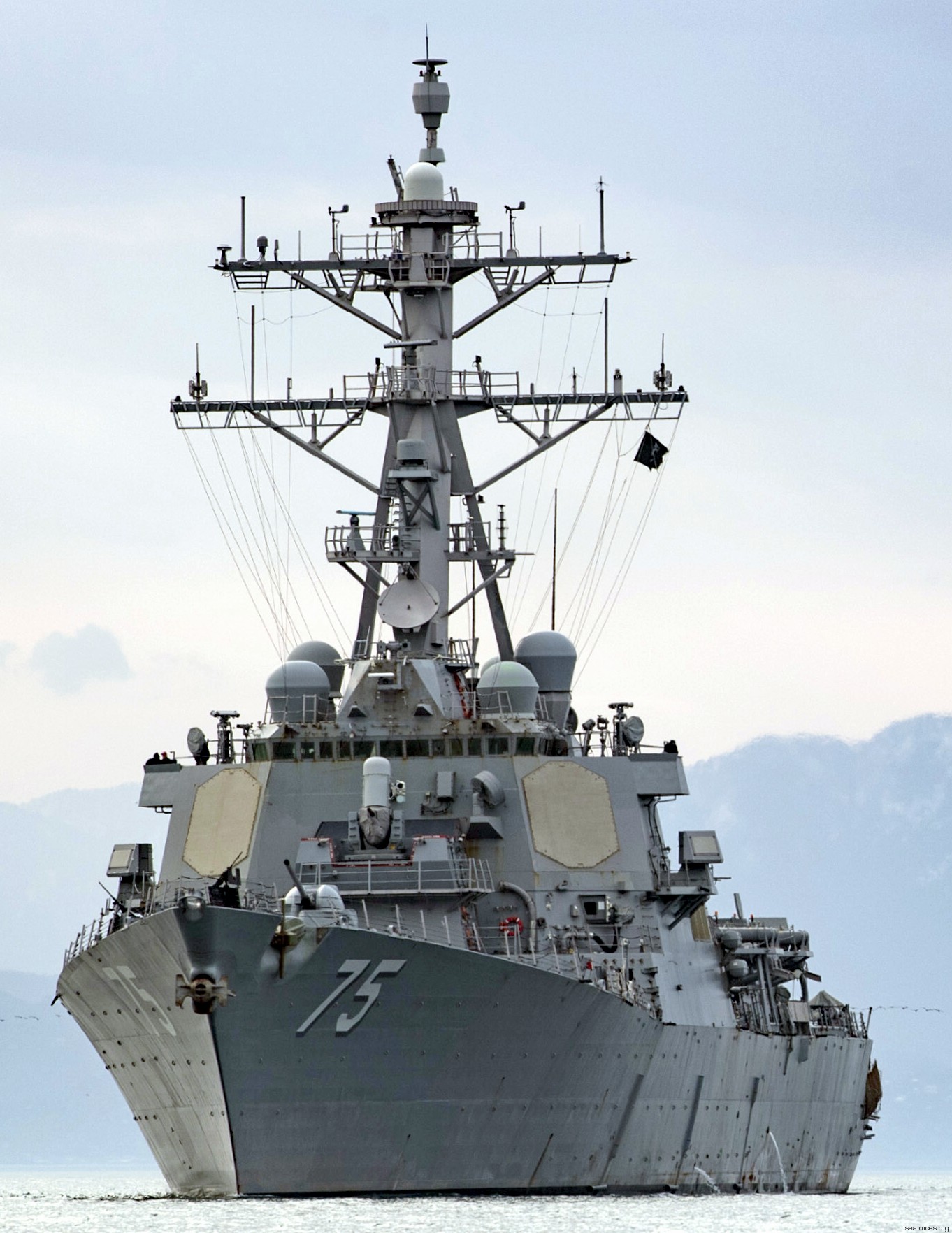 ddg-75 uss donald cook guided missile destroyer arleigh burke class aegis 173 black sea