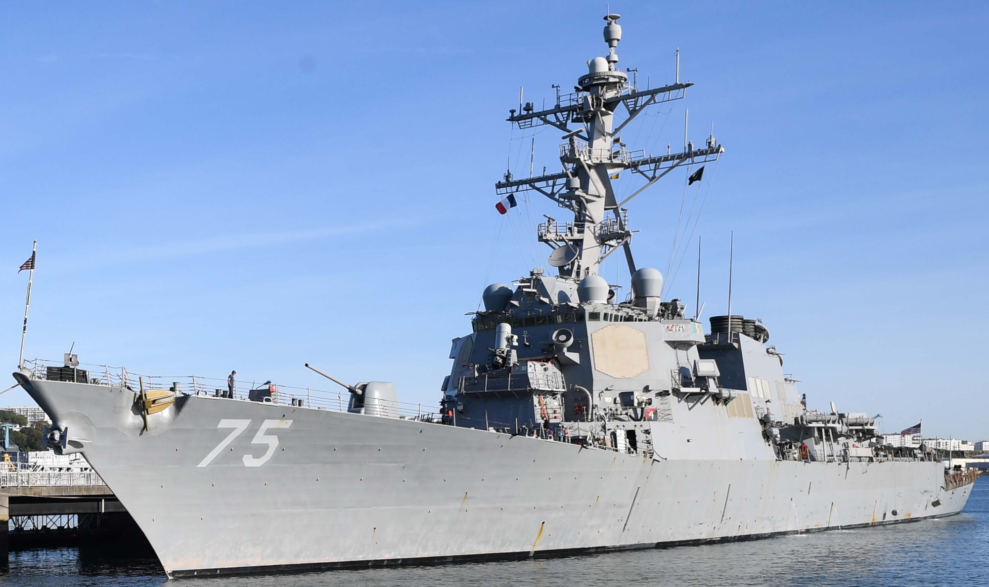 ddg-75 uss donald cook guided missile destroyer us navy brest france 2017 180