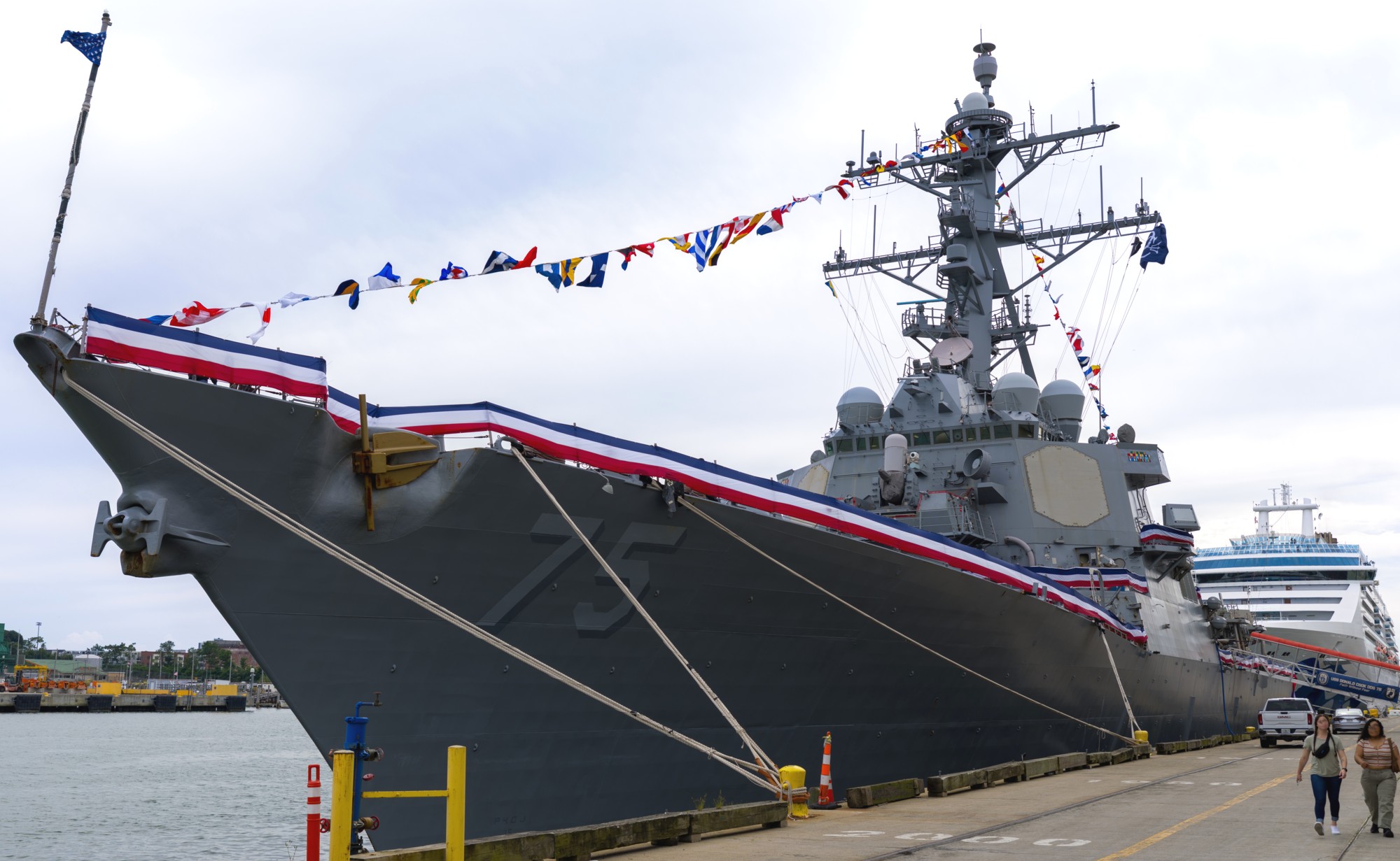 uss donald cook ddg-75 boston massachusetts 4th of july celebrations 2025