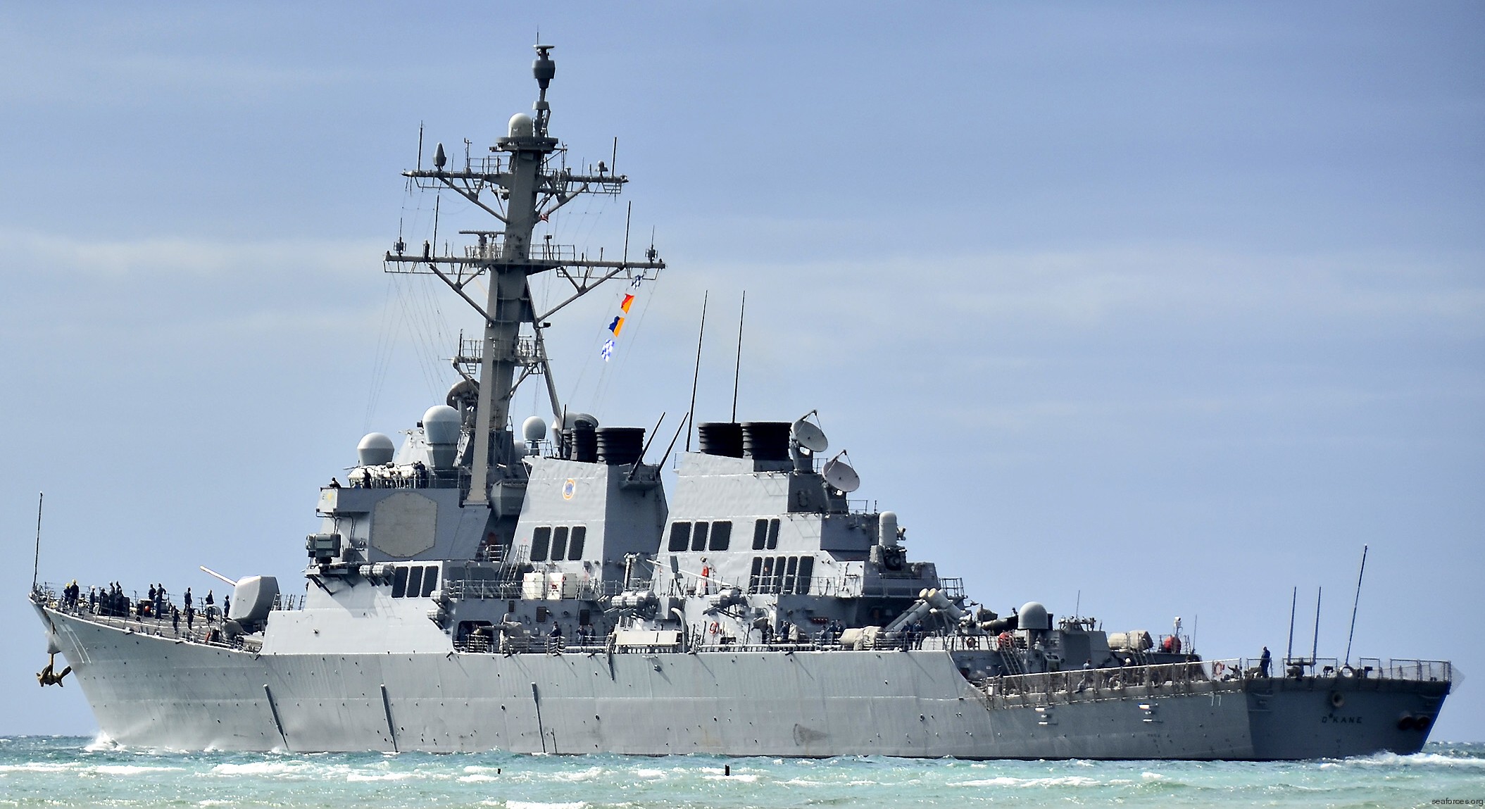 ddg-77 uss o'kane guided missile destroyer arleigh burke class navy aegis 15 exercise koa kai 2014