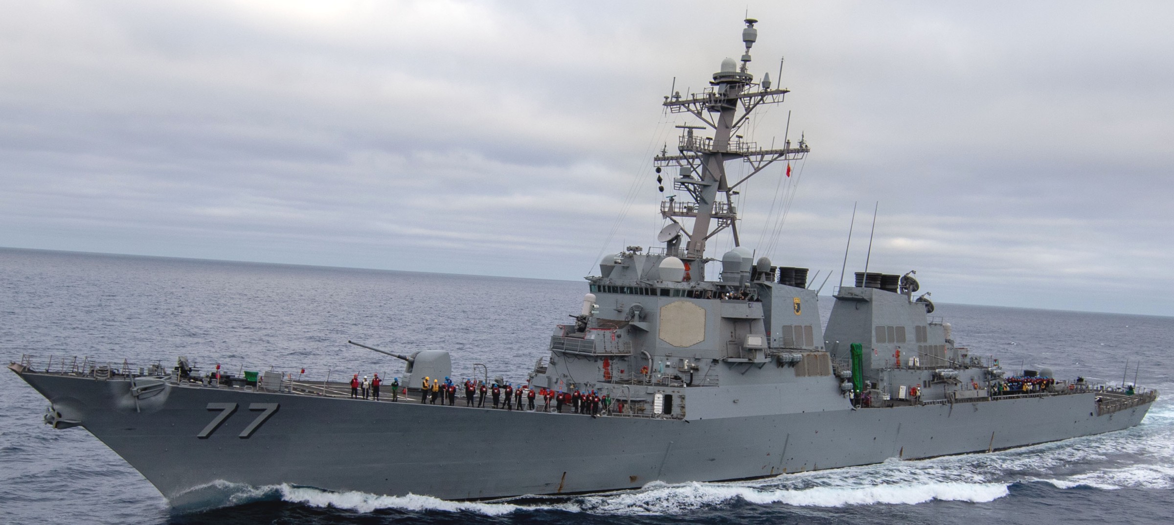 ddg-77 uss o'kane guided missile destroyer 82