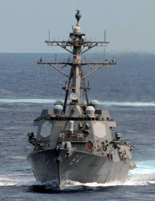 USS Bulkeley DDG-84 Arleigh Burke class guided missile destroyer AEGIS