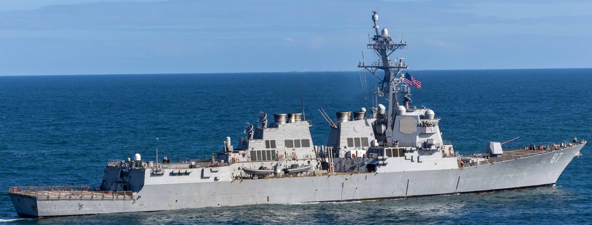 ddg-87 uss mason arleigh burke class guided missile destroyer titans of the sea presidential review 2025 