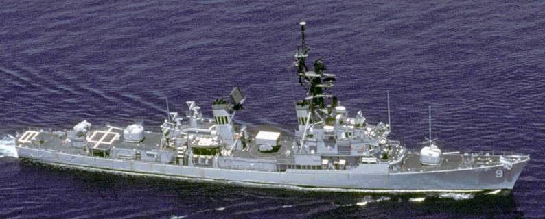 DDG-9 USS Towers - Charles F. Adams class guided missile destroyer