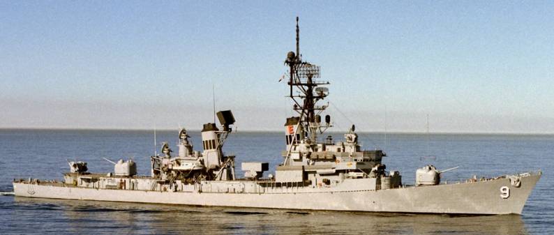 DDG-9 USS Towers