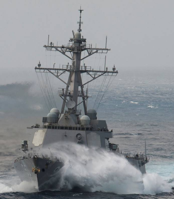 USS Chafee DDG-90 Pacific Ocean 2012