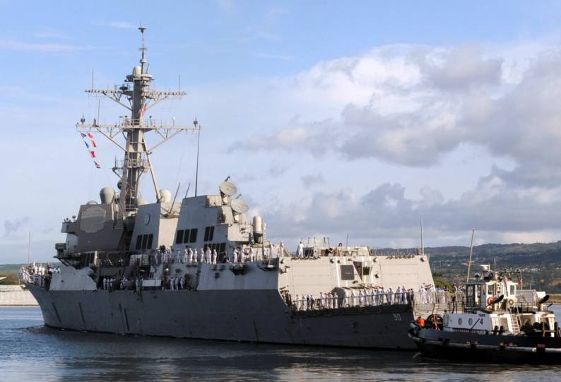 USS Chafee DDG-90 Arleigh Burke class guided missile destroyer AEGIS