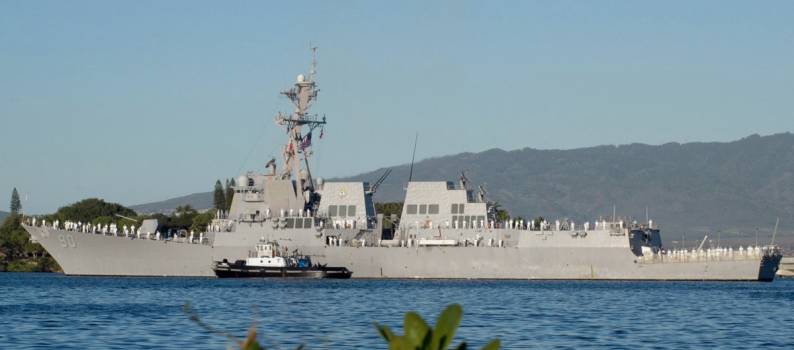DDG-90 USS Chafee Pearl Harbor 2005