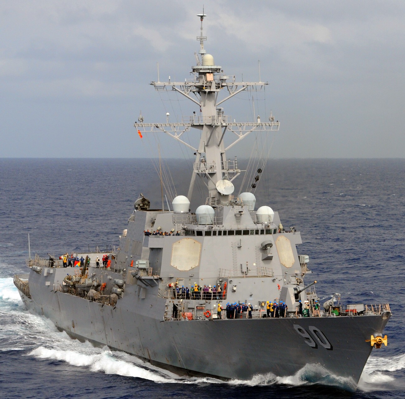 ddg-90 uss chafee arleigh burke class guided missile destroyer 25