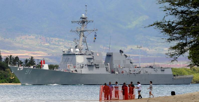 DDG-91 USS Pinckney Pearl Harbor Hawaii 2008