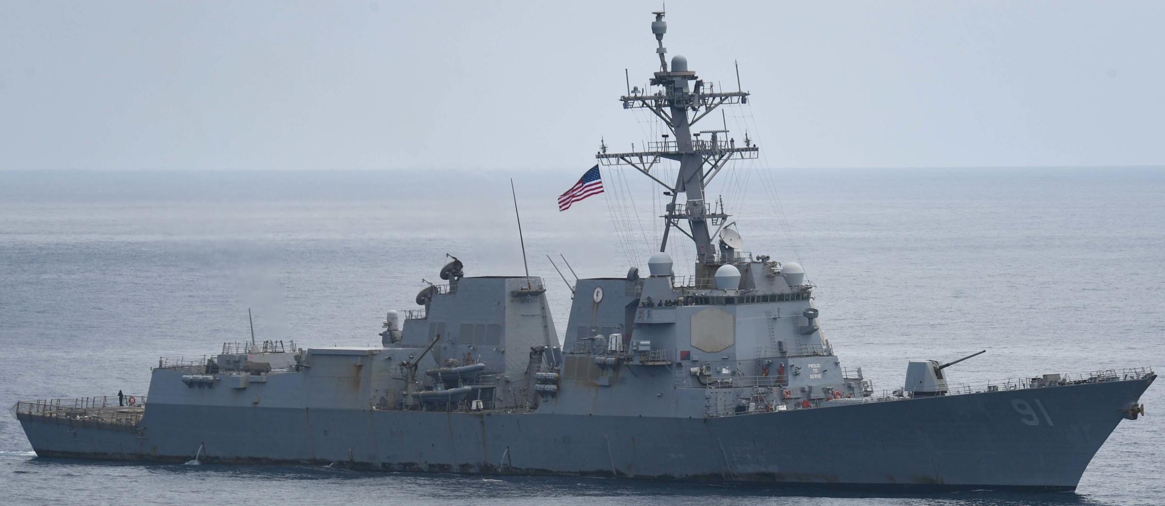 ddg-91 uss pinckney arleigh burke class guided missile destroyer 80