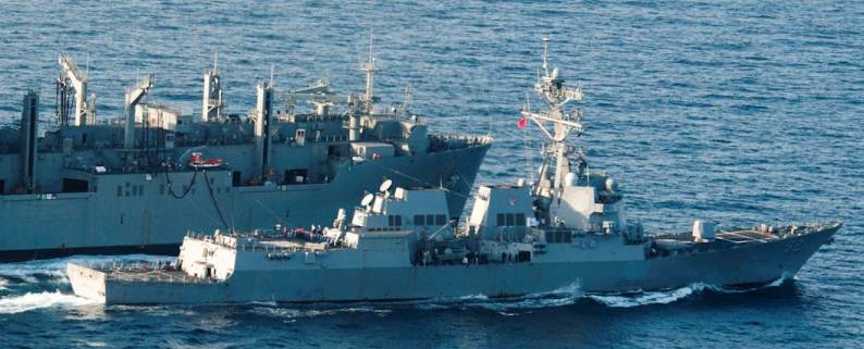 DDG-92 USS Momsen Arabian Sea 2012