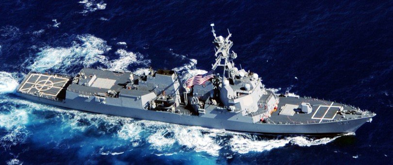 DDG-92 USS Momsen Pacific Ocean 2010