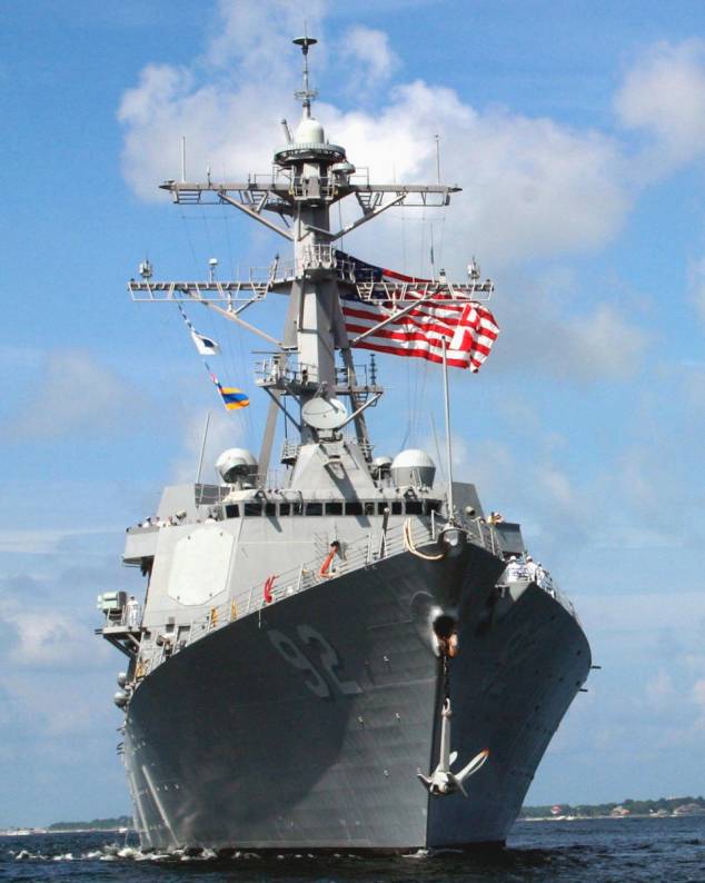 DDG-92 USS Momsen Panama City Florida August 2004