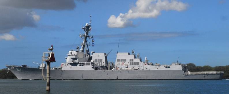 DDG-93 USS Chung-Hoon Pearl Harbor Hawaii 2010