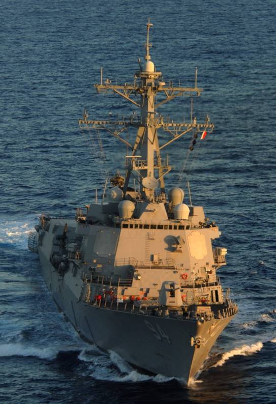 DDG-94 USS Nitze Arleigh Burke class guided missile destroyer AEGIS