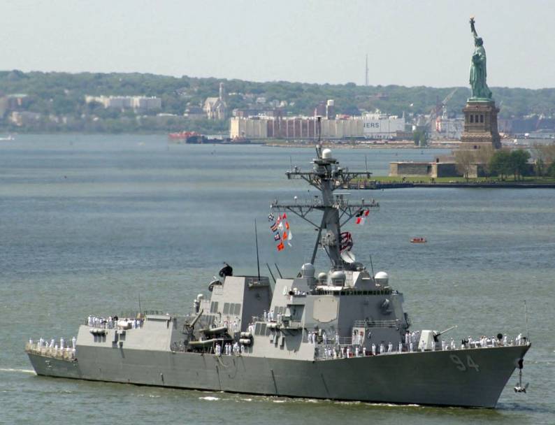 USS Nitze DDG-94 New York 2008