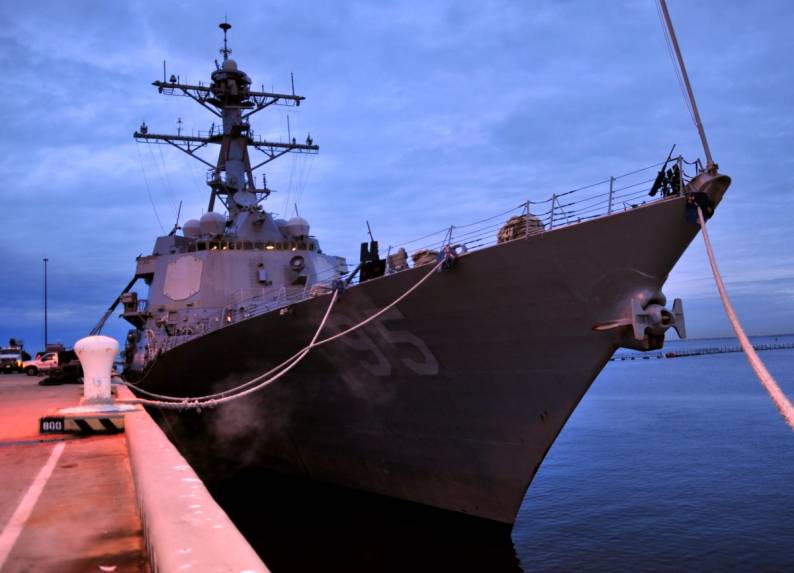 DDG-95 USS James E. Williams Norfolk Virginia 2012