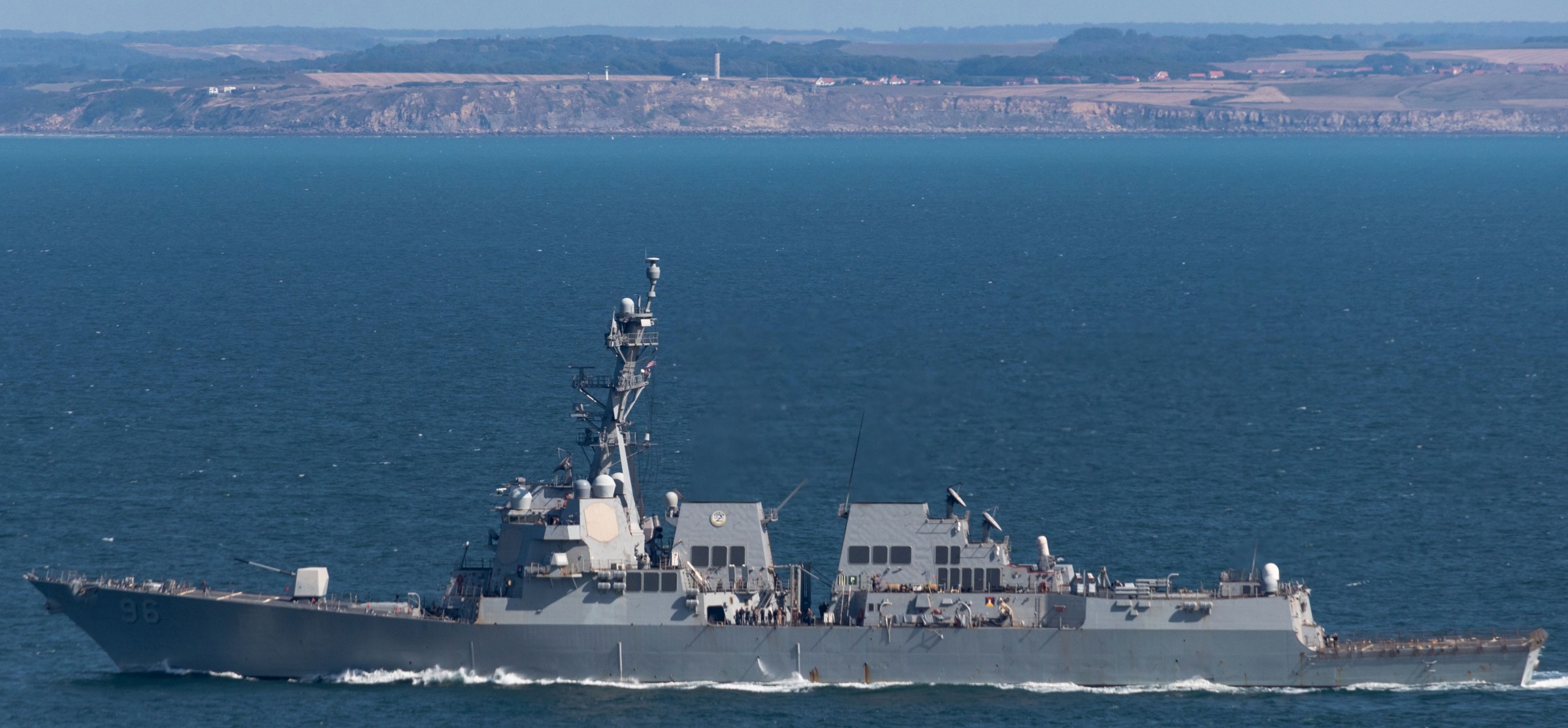uss bainbridge ddg-96 guided missile destroyer english channel strait of dover 2025 75