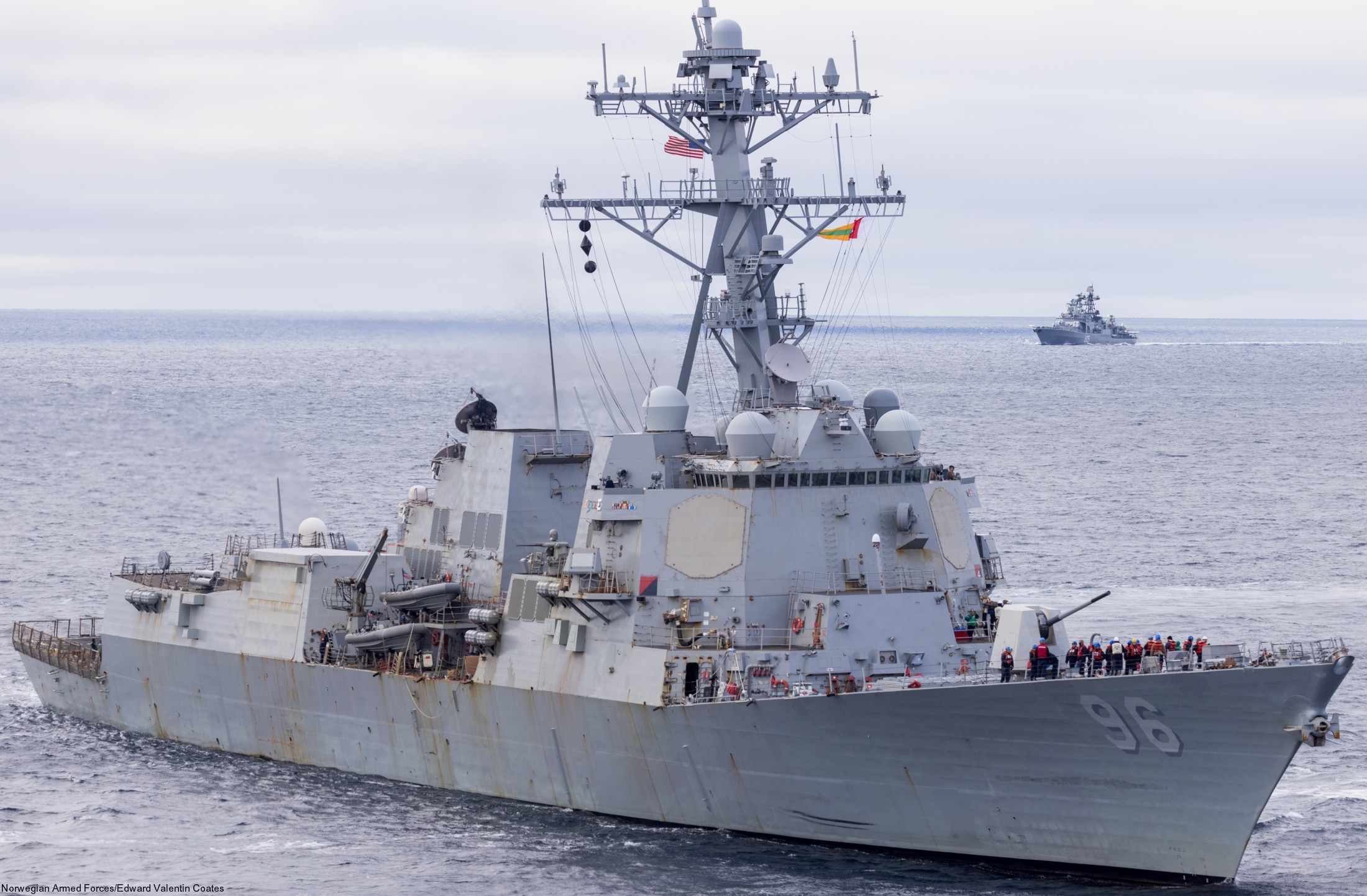 uss bainbridge ddg-96 guided missile destroyer nato neptune strike barents sea 2025 78