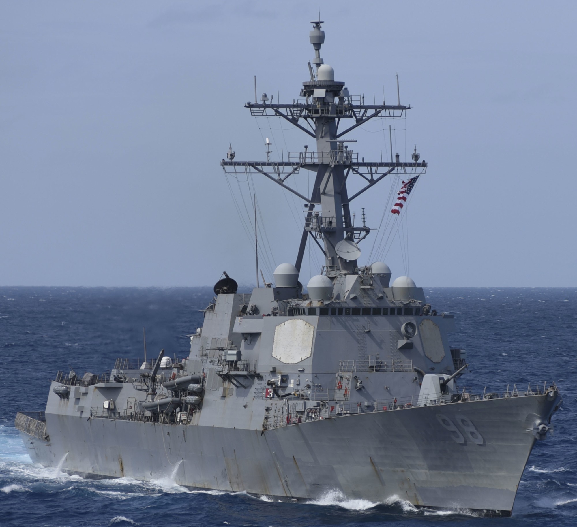 ddg-98 uss forrest sherman arleigh burke class guided missile destroyer aegis us navy 45