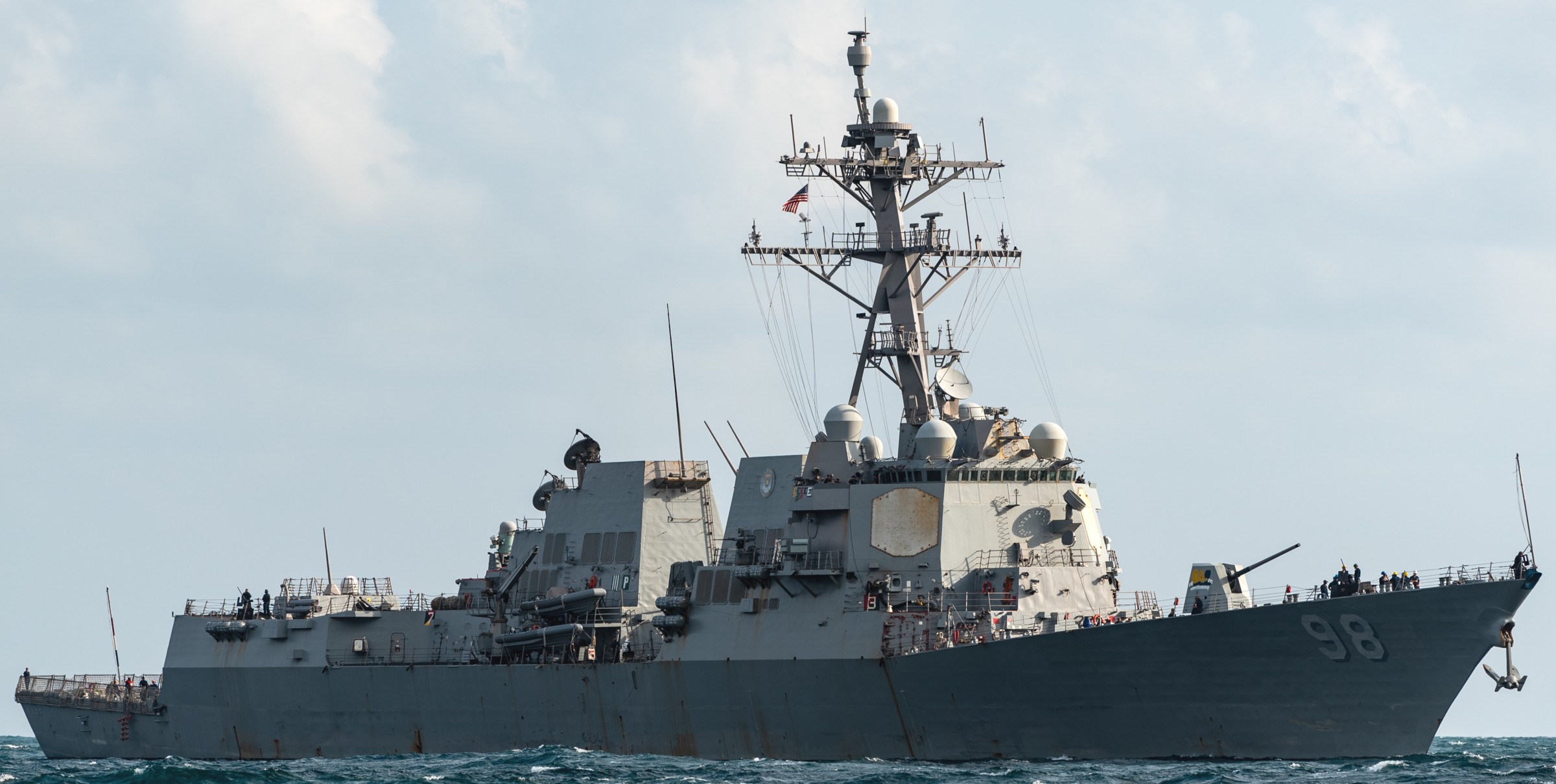 ddg-98 uss forrest sherman arleigh burke class guided missile destroyer aegis us navy djibouti 64