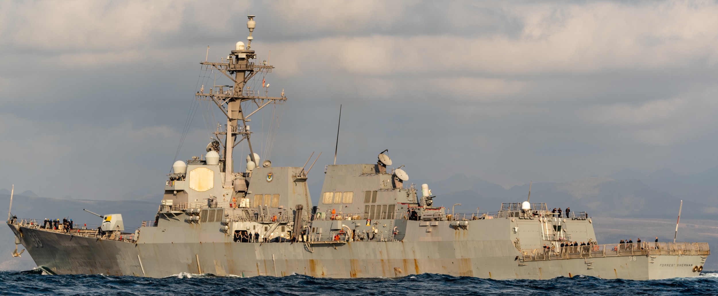 ddg-98 uss forrest sherman arleigh burke class guided missile destroyer aegis us navy djibouti 67