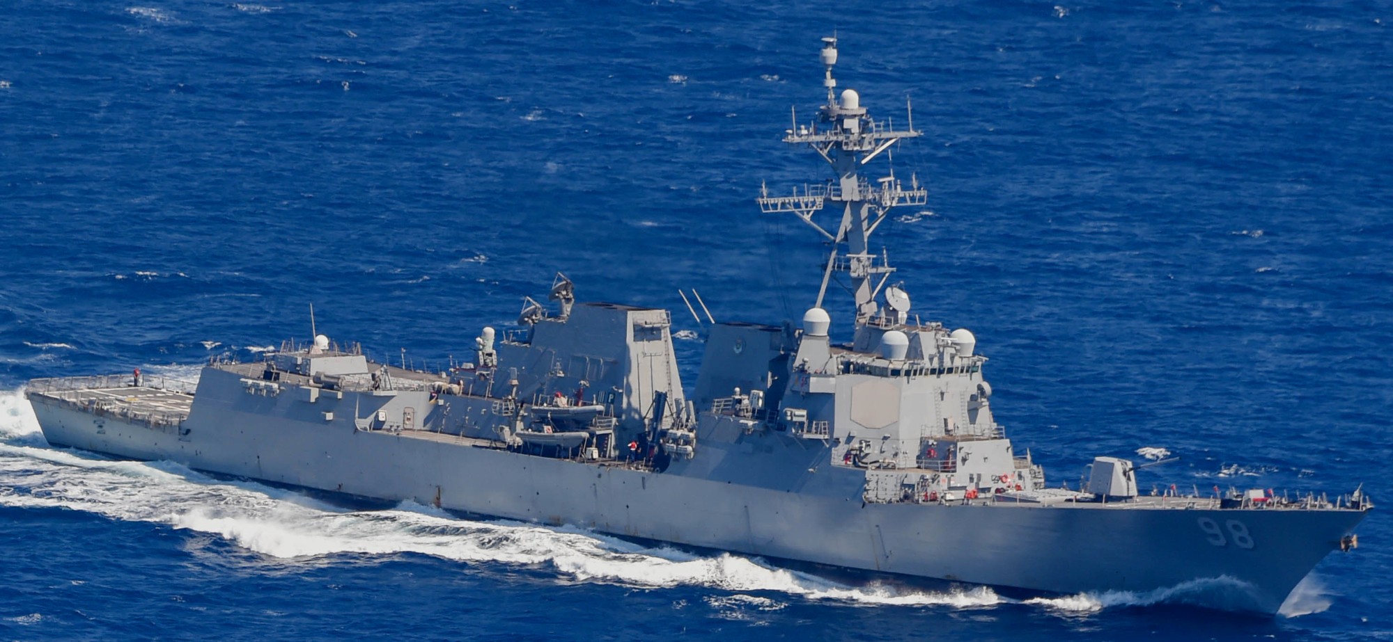 ddg-98 uss forrest sherman arleigh burke class guided missile destroyer aegis us navy 76