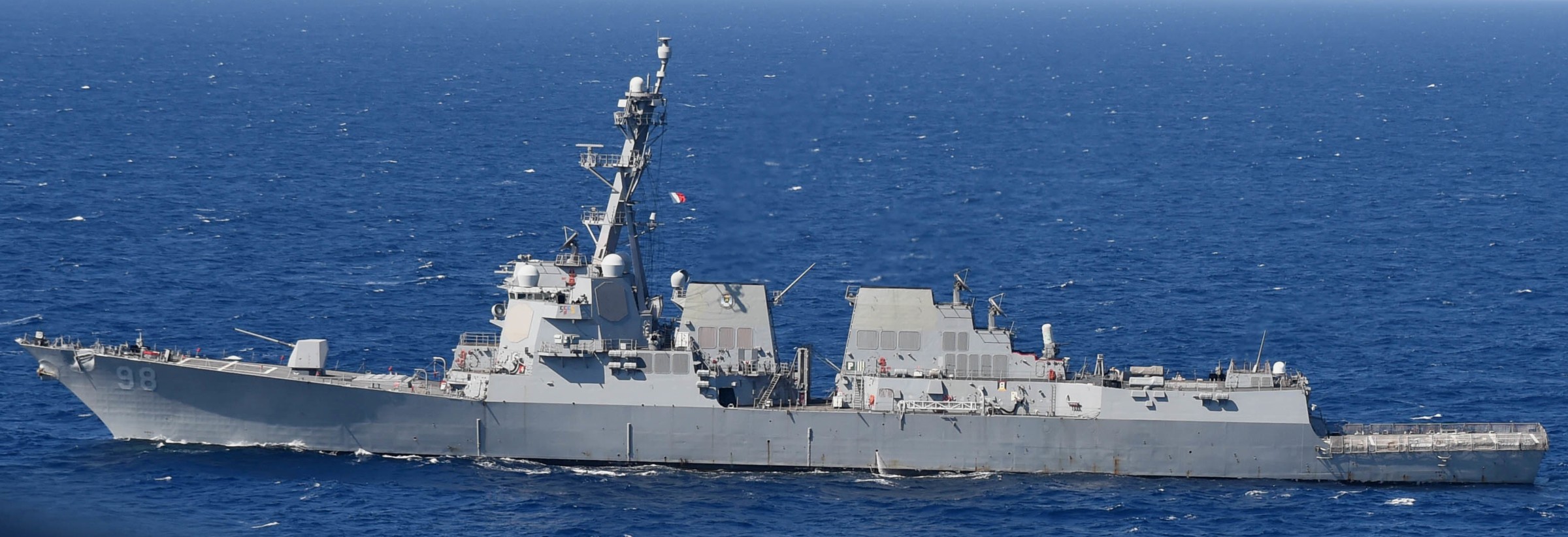 ddg-98 uss forrest sherman arleigh burke class guided missile destroyer aegis us navy 77