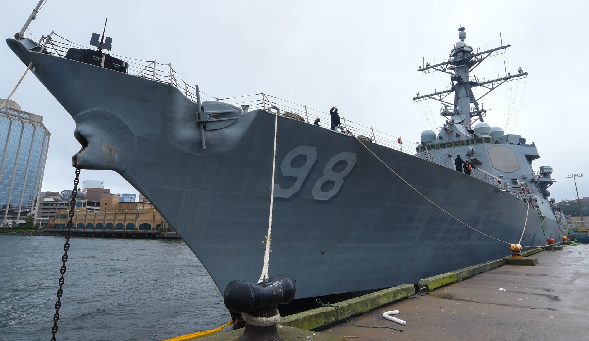 ddg-98 uss forrest sherman arleigh burke class guided missile destroyer aegis us navy halifax canada 79