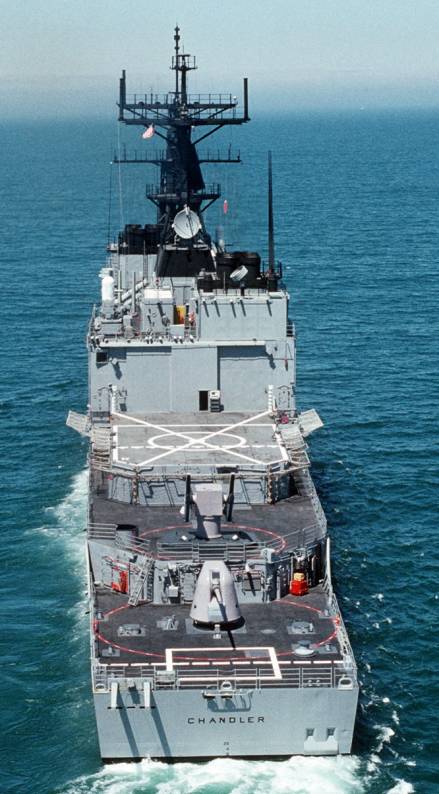 USS Chandler DDG-996 Kidd class guided missile destroyer