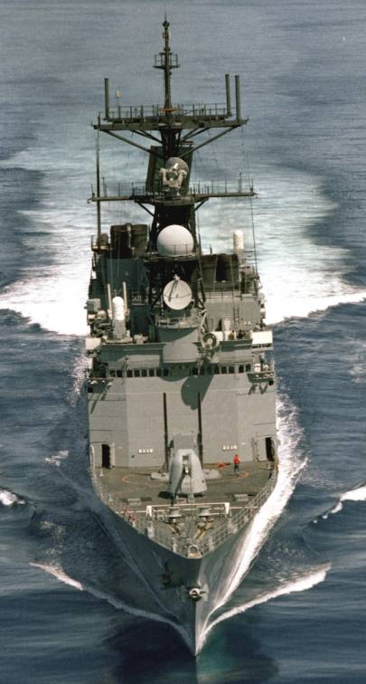 USS Chandler DDG-996 Kidd class guided missile destroyer