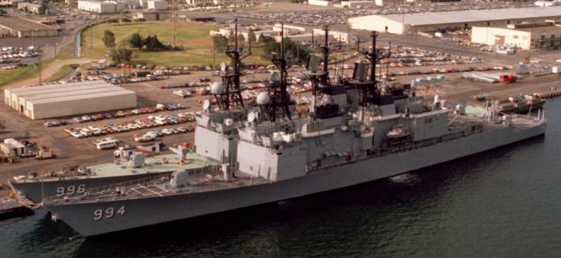 DDG-996 USS Chandler and DDG-994 USS Callaghan