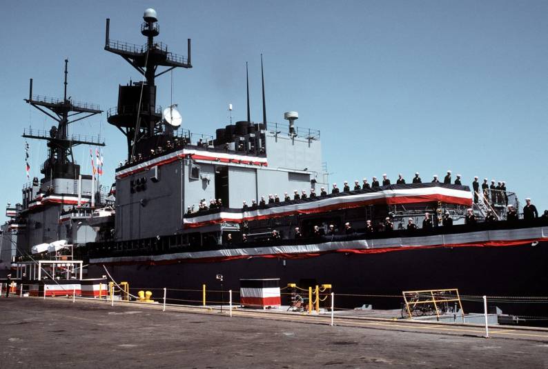 USS Chandler DDG-996 commissioning