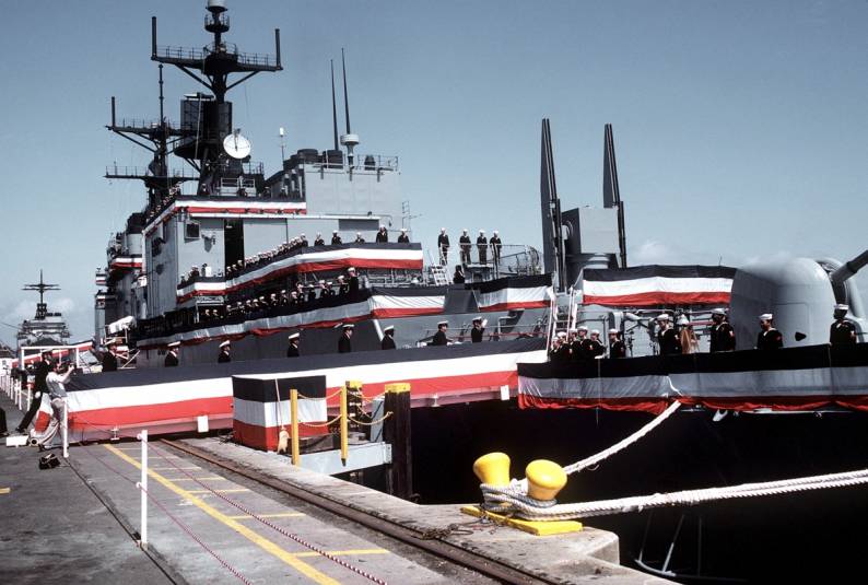 DDG-996 USS Chandler commissioning